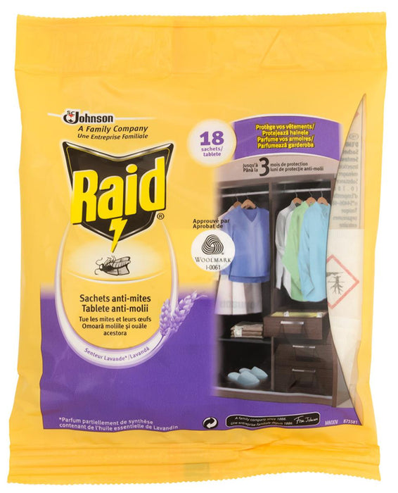 RAID LAVENDER MOTH TABLETS