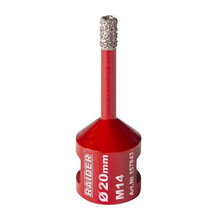 DIAMOND DRY F 20 MM M14 RAIDER PRO DRILL