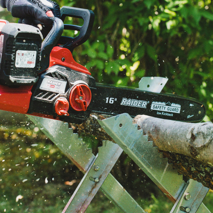 CORDLESS CHAINSAW RAIDER PRO RDP-SBCS20 40 V, NUMBER OF BATTERIES 2, 4.00 Ah, BAR LENGTH 40.00 cm