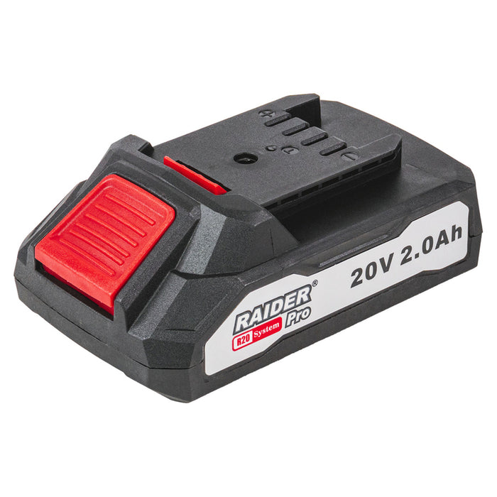 BATTERY AND CHARGER 20 V 2 AH RAIDER PRO R20 SYSTEM