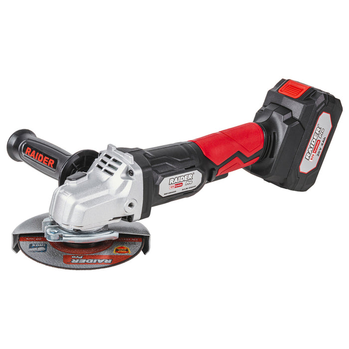 CORDLESS ANGLE GRINDER RAIDER PRO RDP-KBAG20