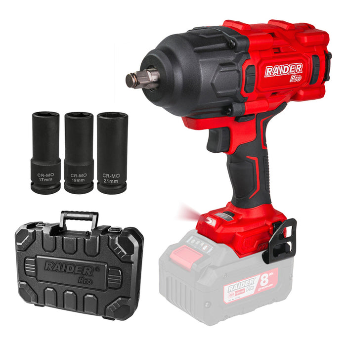 CORDLESS BRUSHLESS WRENCH RAIDER PRO RDP-BBIW20