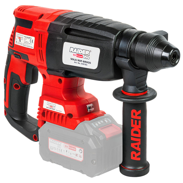 CORDLESS BRUSHLESS HAMMER RAIDER PRO RDP-BRH20 20 V, 3.00 J, SDS PLUS