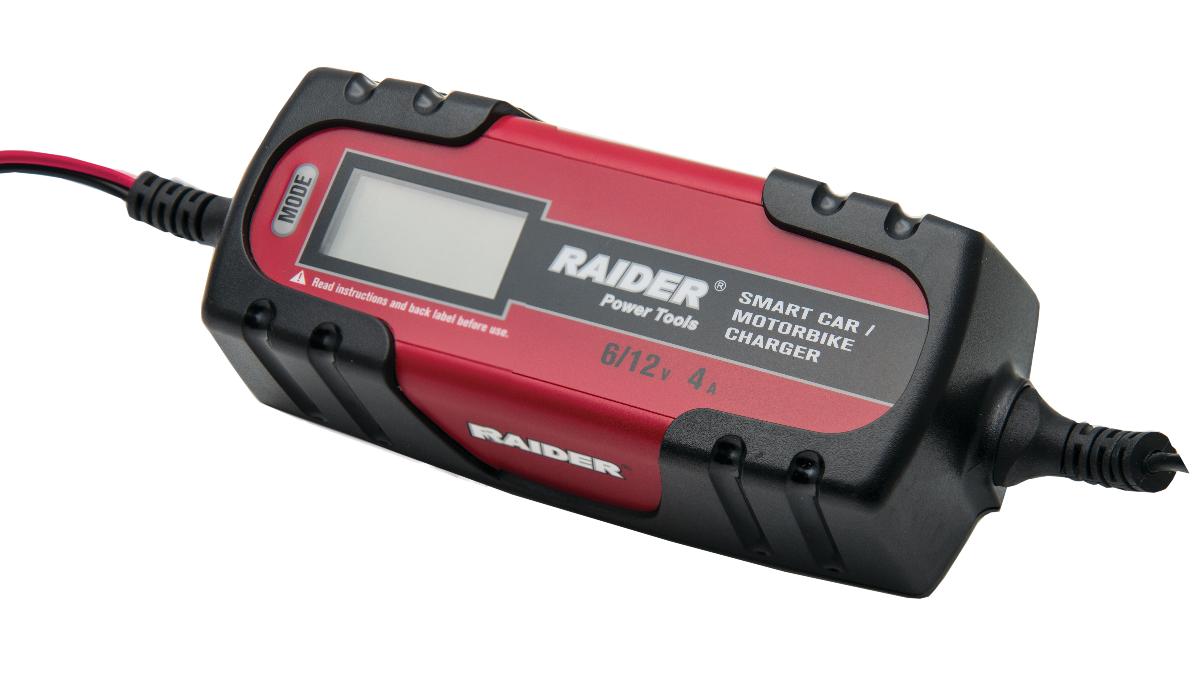 CHARGER 6/12V 4A 120Ah RAIDER
