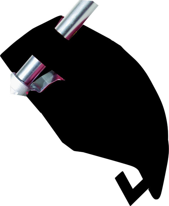 RAIDER MOTORCYCLE HAIR KNIFE GUARD