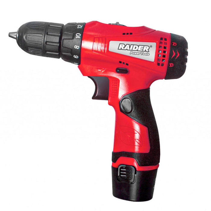 BATTERY DRILL RAIDER RD-CDL 33 12 V, 24.00 nm, NUMBER OF BATTERIES 1, 1.50 Ah
