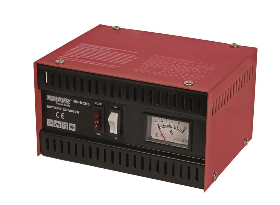 CHARGER 6/12V 5A 75Ah RAIDER