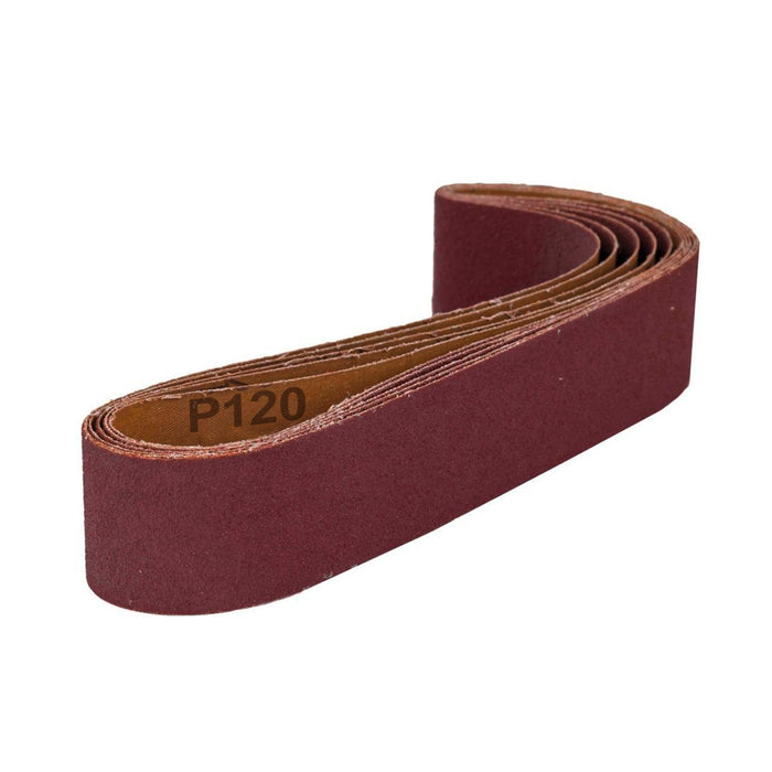 BELT SANDPAPER 50 X 686 MM P120 5 PCS RAIDER