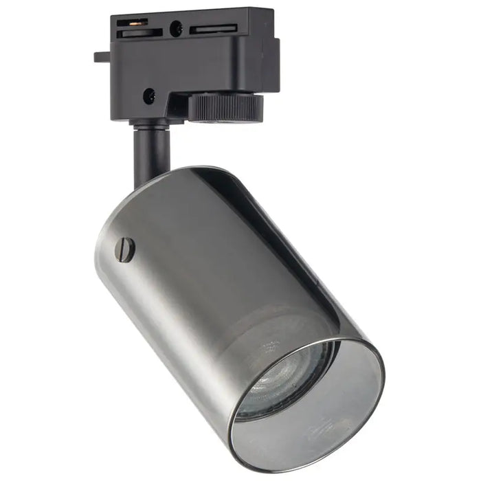 RAIL SPOT 10W GLASS BLACK ULTRALUX RPG2B - Осветление за релсов монтаж<<<Вътрешно