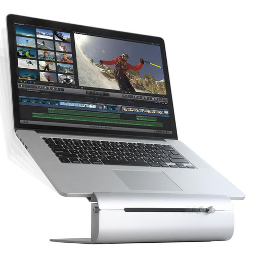 Rain Design iLevel 2 Height Adjustable Laptop Stand Silver - Охлаждащи поставки за лаптопи<<<Лаптопи таблети и