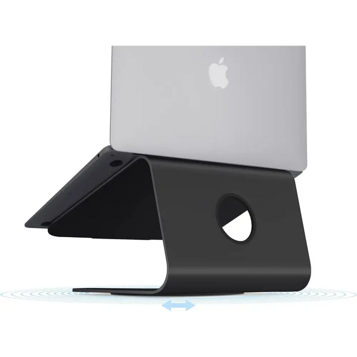 Rain Design mStand360 with Swivel Base Laptop Stand - Black - Охлаждащи поставки за лаптопи<<<Лаптопи таблети и