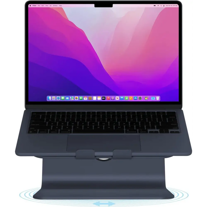 Rain Design mStand360 with Swivel Base Laptop Stand - Midnight - Охлаждащи поставки за лаптопи<<<Лаптопи таблети и