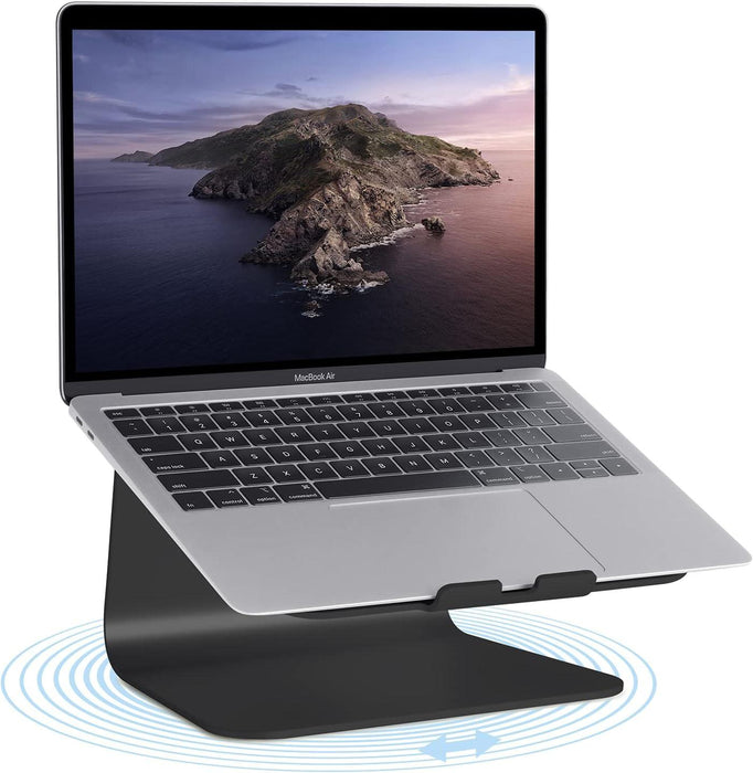 Rain Design mStand360 with Swivel Base Laptop Stand - Black