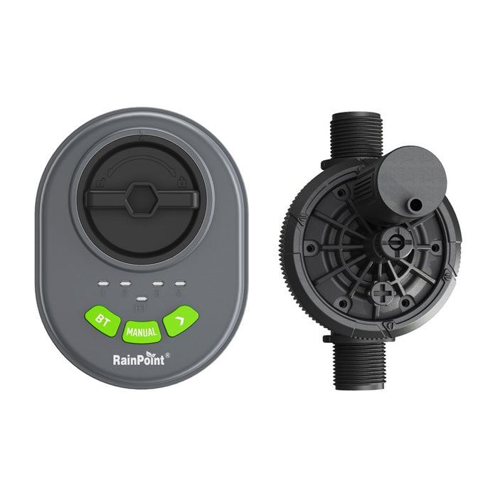 RainPoint 4-zone sprinkler controller with app, Bluetooth