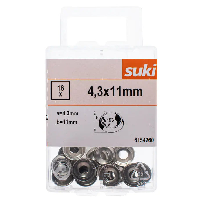 RAISED WASHER BRASS 4.3X11MM SUKI - Болтове и гайки<<<Винтове и болтови съединения<<<Инструменти и железария<<<Praktiker