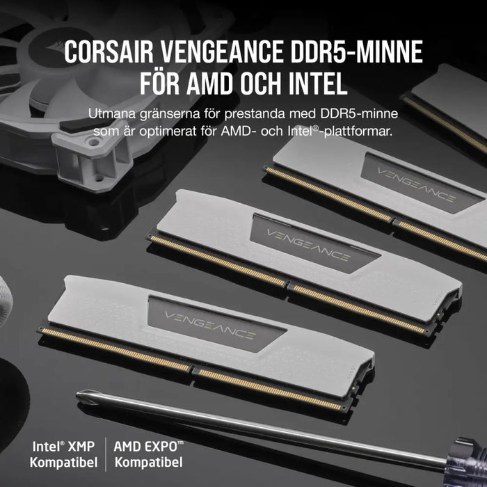 RAM Memory Corsair CMK32GX5M2B6400Z36W 32 GB DDR5 6400 MHz - RAM памет<<<Компютър Мрежи и компоненти<<<Компютри|