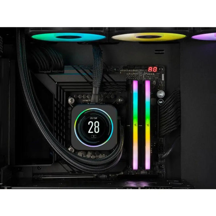 RAM Memory Corsair VENGEANCE RGB CMH32GX5M2B6000C38 32 GB DDR5 SDRAM DDR5 6000 MHz - Компютър Мрежи и