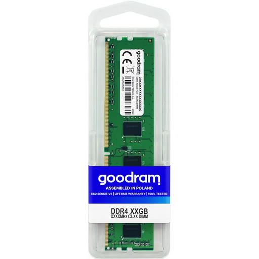 RAM Memory GoodRam GR3200D464L22S/16G 16 GB DDR4 3200 MHz CL22 - DIMM (DDR IV)PAM-DR4<<<Memory