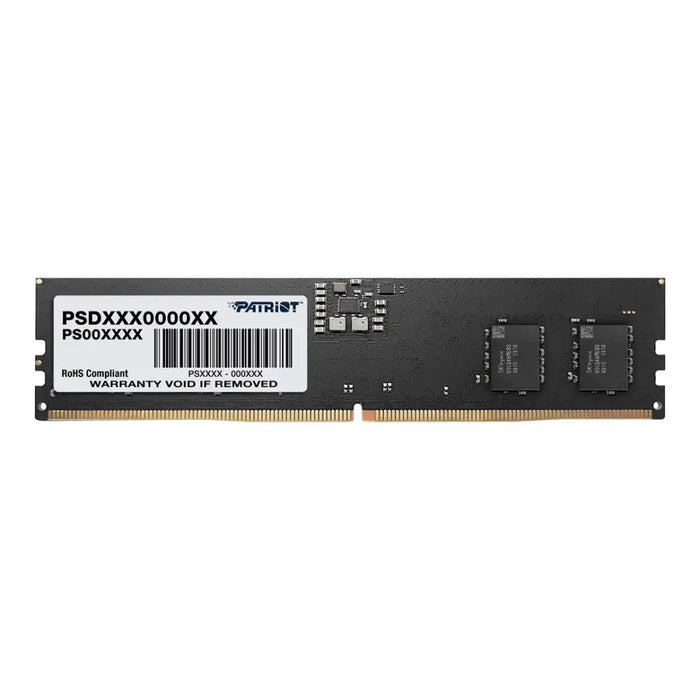 RAM Memory Patriot Memory PSD516G480081 DDR5 CL40 16 GB - DIMM (DDR V)PAM-DR5<<<Memory devicesPAM<<<ActionPL&&&Компютър