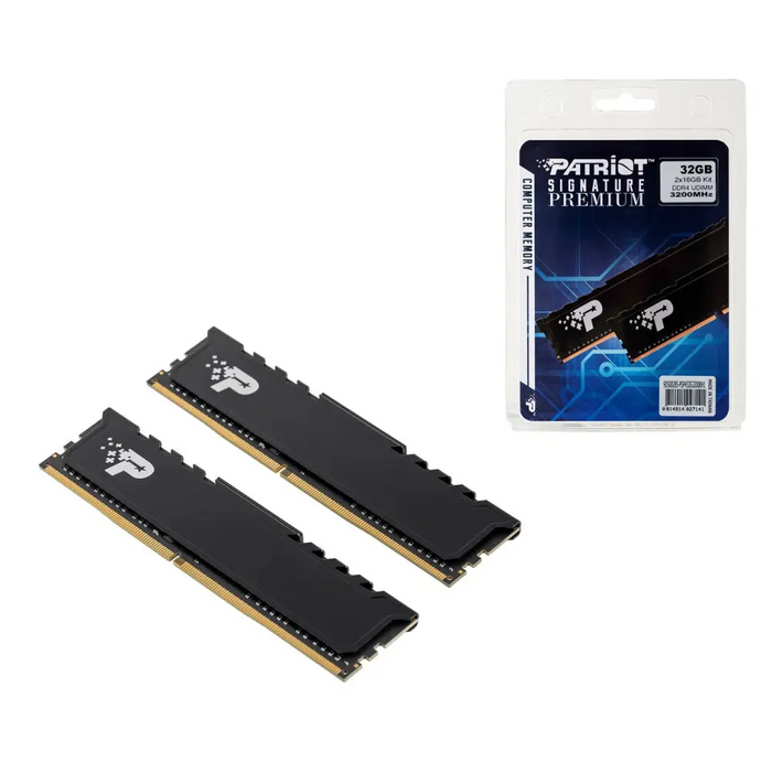 RAM Memory Patriot Memory PSP432G3200KH1 CL22 32 GB - DIMM (DDR IV)PAM-DR4<<<Memory devicesPAM<<<ActionPL&&&Компютър