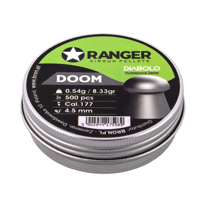 4.5 mm RANGER Diabolo Professional Doom shotgun 500 pcs. 0,54 g