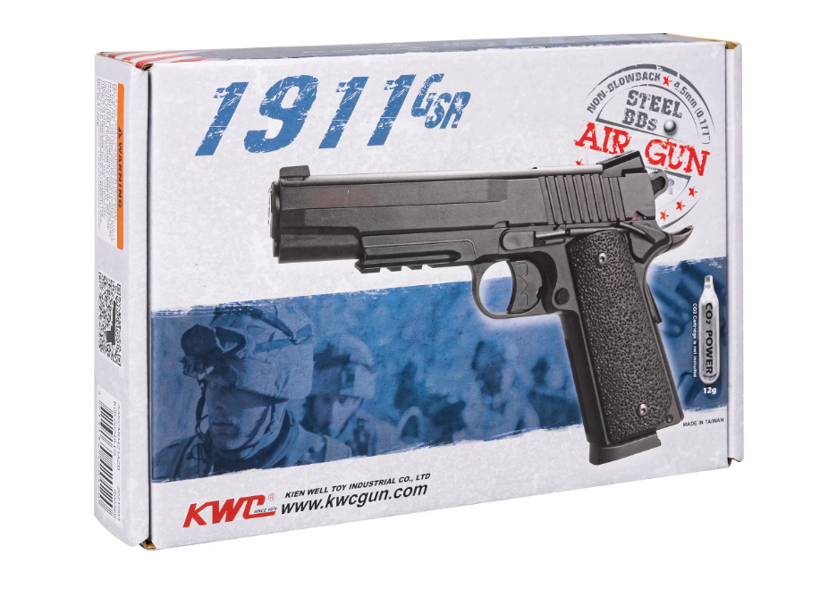 Air rifle Air rifle Ranger 1911 GSR KWC Kal. 4,5 BBS  20 Strz.   Metal Slide Co2
