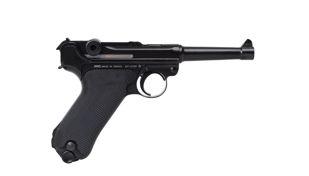 Air rifle Pistol RANGER P08 Parabellum KWC cal. 4.5 BBS blow back 21 shots Full Metal CO2