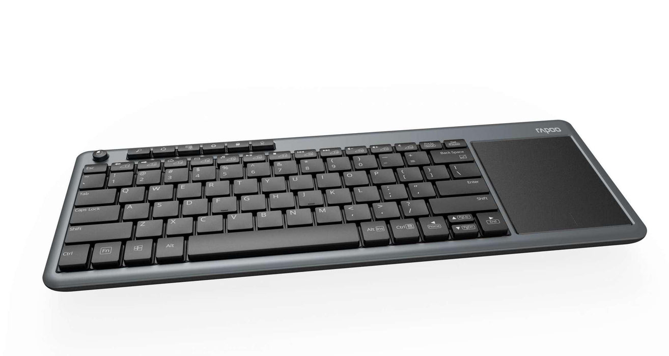 Compact Keyboard with touchpad RAPOO K2600 GRAY 16940