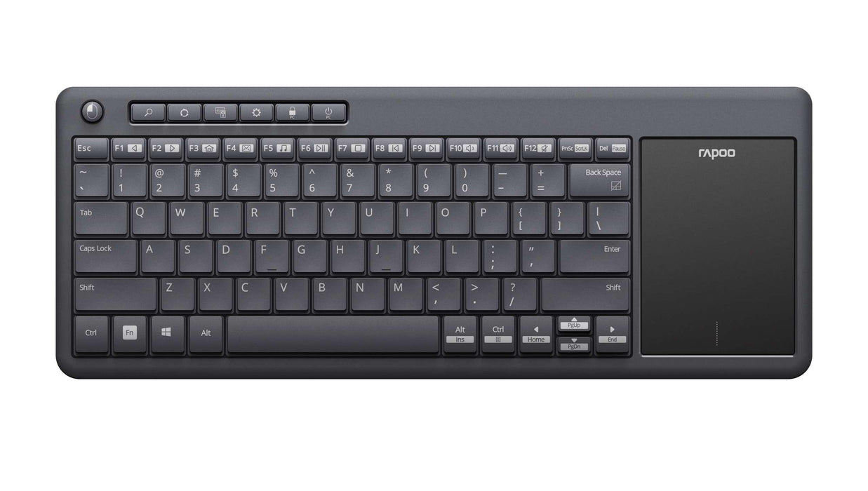 Compact Keyboard with touchpad RAPOO K2600 GRAY 16940