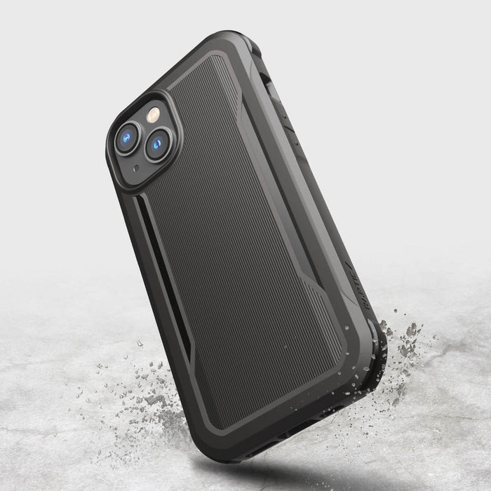 Raptic X-Doria Fort Case iPhone 14 case with MagSafe armored cover black - Cell phone cases and covers<<<HurtelXML