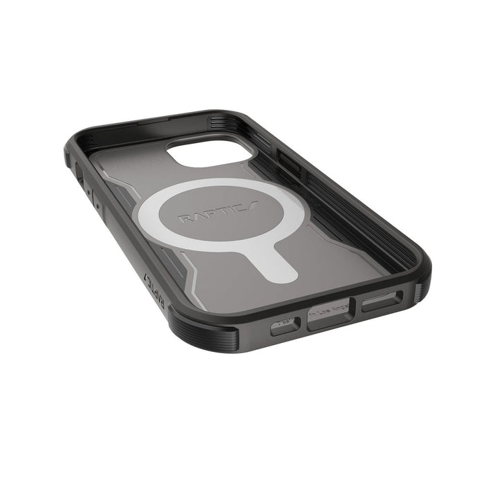 Raptic X-Doria Fort Case iPhone 14 case with MagSafe armored cover black - Cell phone cases and covers<<<HurtelXML