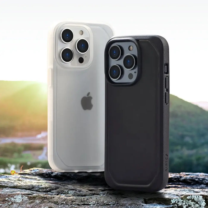 Raptic X-Doria Slim Case iPhone 14 Pro back cover black - Cell phone cases and covers<<<HurtelXML