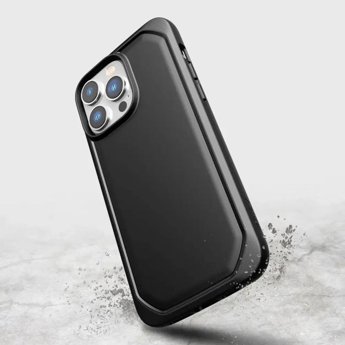 Raptic X-Doria Slim Case iPhone 14 Pro back cover black - Cell phone cases and covers<<<HurtelXML