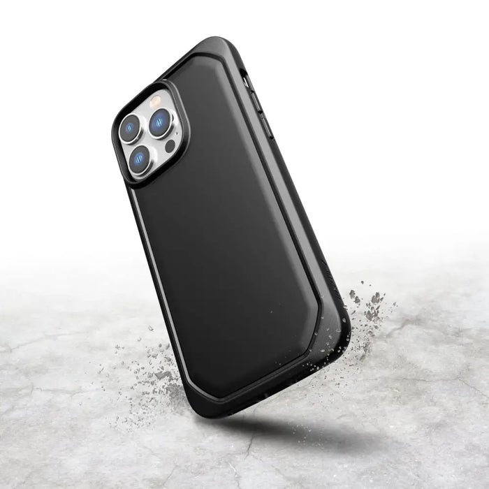 Raptic X-Doria Slim Case iPhone 14 Pro back cover black - Cell phone cases and covers<<<HurtelXML