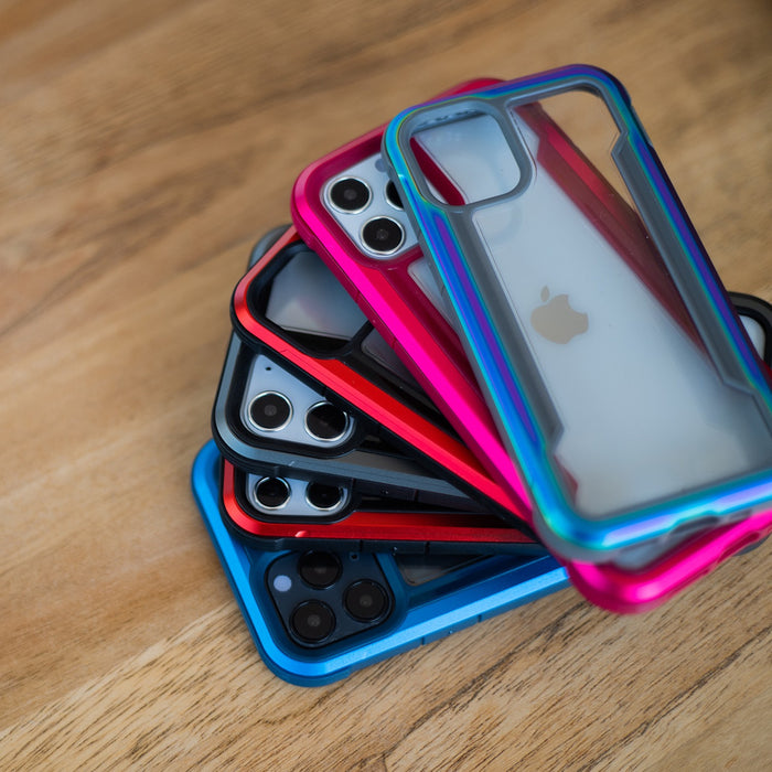 Raptic X-Doria Shield Case iPhone 14 Pro armored cover blue