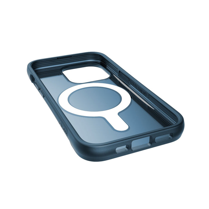Raptic X-Doria Clutch Case iPhone 14 Pro with MagSafe back cover blue