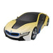 RASTAR R/C 1:24 BMW i8 remote controlled car- UV-sensitive (white and yellow) - Remote-controlled