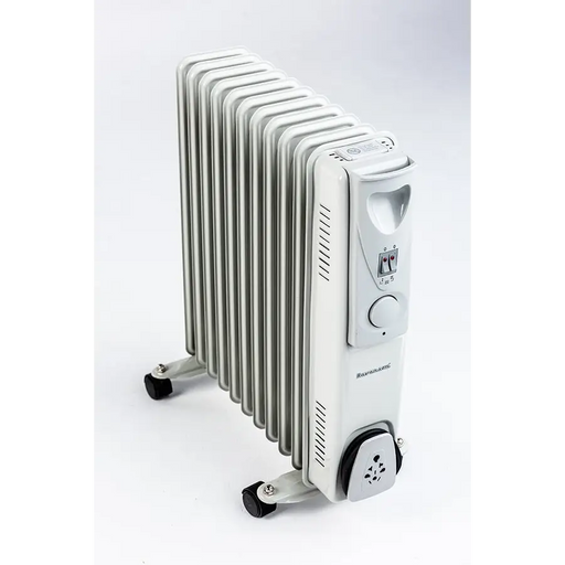 Ravanson OH-11 electric space heater Oil electric space heater Indoor White Silver 2500 W - Oil radiatorsAGD-GRO<<<Home