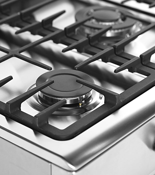 Ravanson KWGE-K90A Cheff (inox) gas and electric cooker
