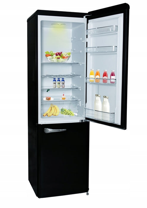 Retro fridge-freezer Ravanson LKK-250RB