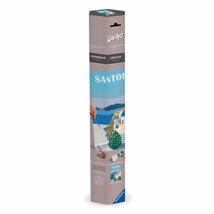 Paint by Numbers Set Ravensburger Santorini 30 x 40 cm