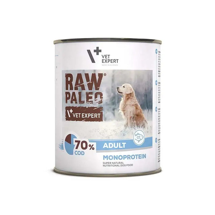 RAW PALEO Adult Monoprotein Cod - wet dog food - 800 g - Wet foodDLP-KAM<<<For the dogDLP<<<ActionPL