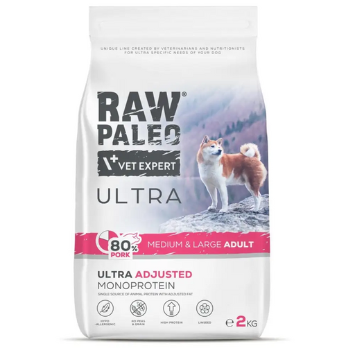 RAW PALEO Ultra Pork Medium & Large Adult - dry dog food - 2kg - Dry foodDLP-KAS<<<For the dogDLP<<<ActionPL