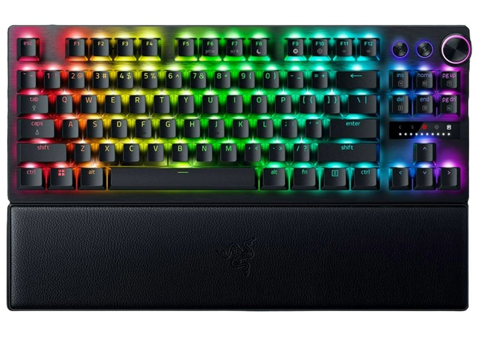 Механична клавиатура Razer - Huntsman V3 Pro Tenkeyless, Optical, RBG, черна