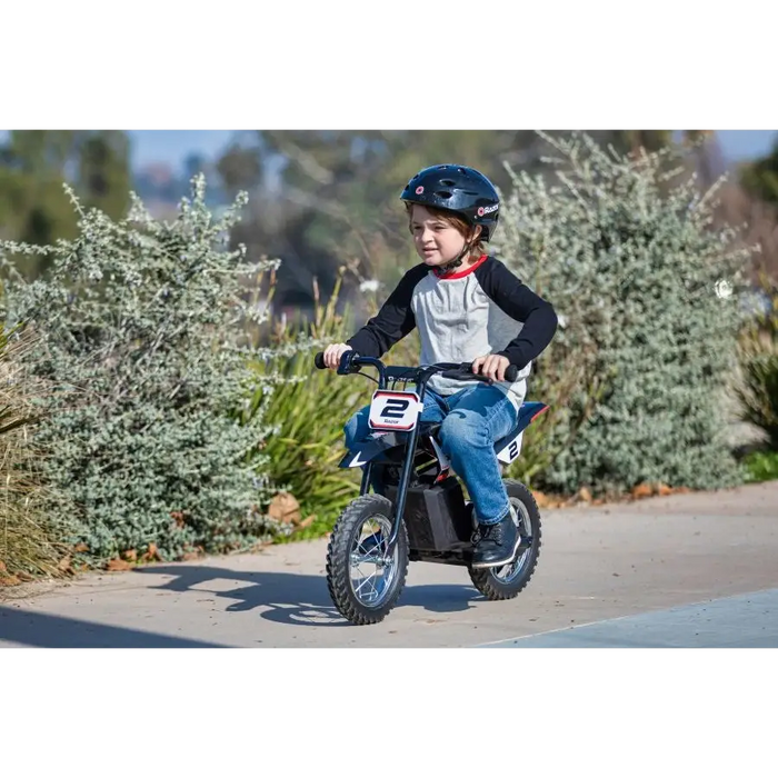 Razor MX125 Dirt Rocket electric scooter 1 seat(s) 13 km/h Blueberry Chrome White - Motorcycles