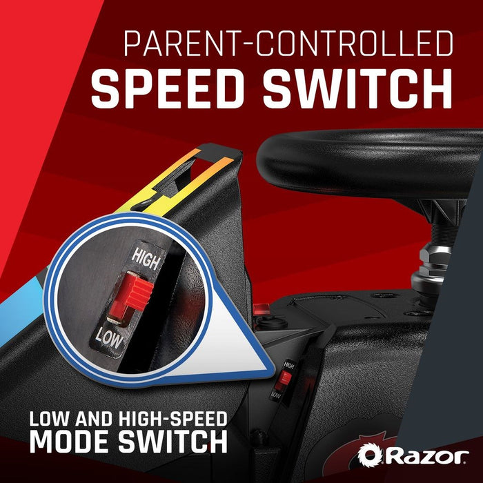 Razor CRAZY CART Shift Lightshow Lithium - Electric drift vehicle