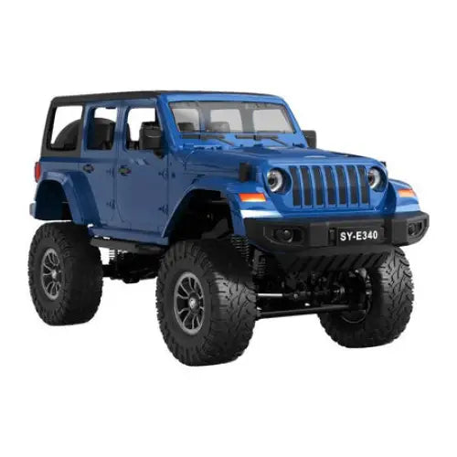 RC remote control car 1:14 Double Eagle (blue) Jeep Crawler Pro E340-003 - Remote-controlled cars<<<Toys<<<InnproXML