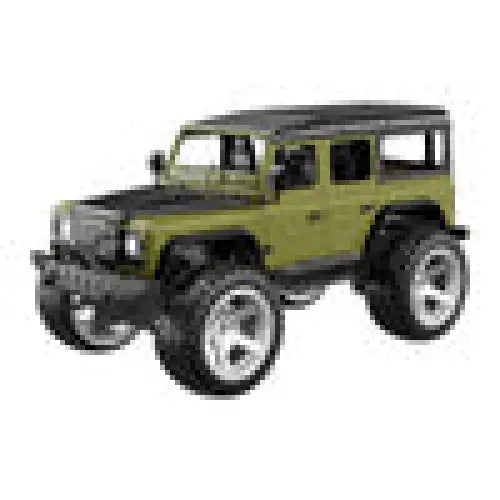 RC remote control car 1:14 Double Eagle (darkgreen) Land Rover Defender E362-003 - Remote-controlled