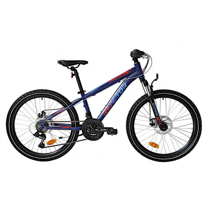Bicycle REACTOR "STRIKE 24"" 18 SPD BLUE" SPEEDS 18, 18 SPEEDS, STEEL FRAME