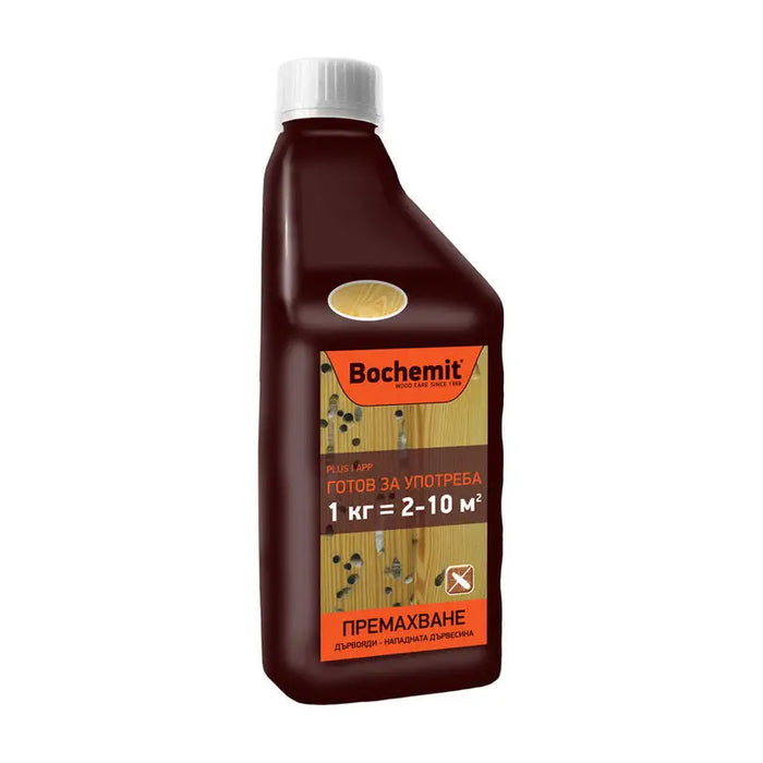 READY TO USE IMPREGNANT FOR ATTACKED WOOD 1 KG BOCHEMIT PLUS I APP - Импрегнанти<<<Лакове и импрегнанти за дърво<<<Бои